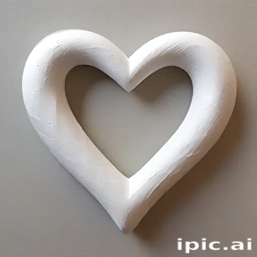 white heart