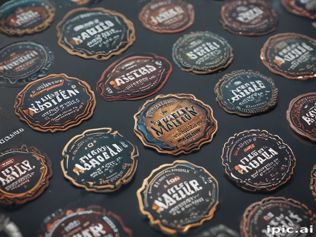 stickers mockup