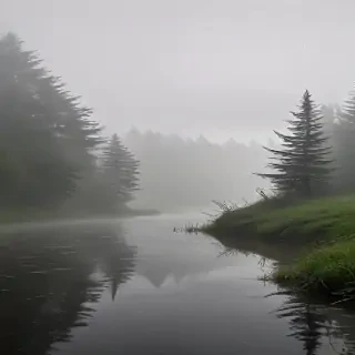 foggy background