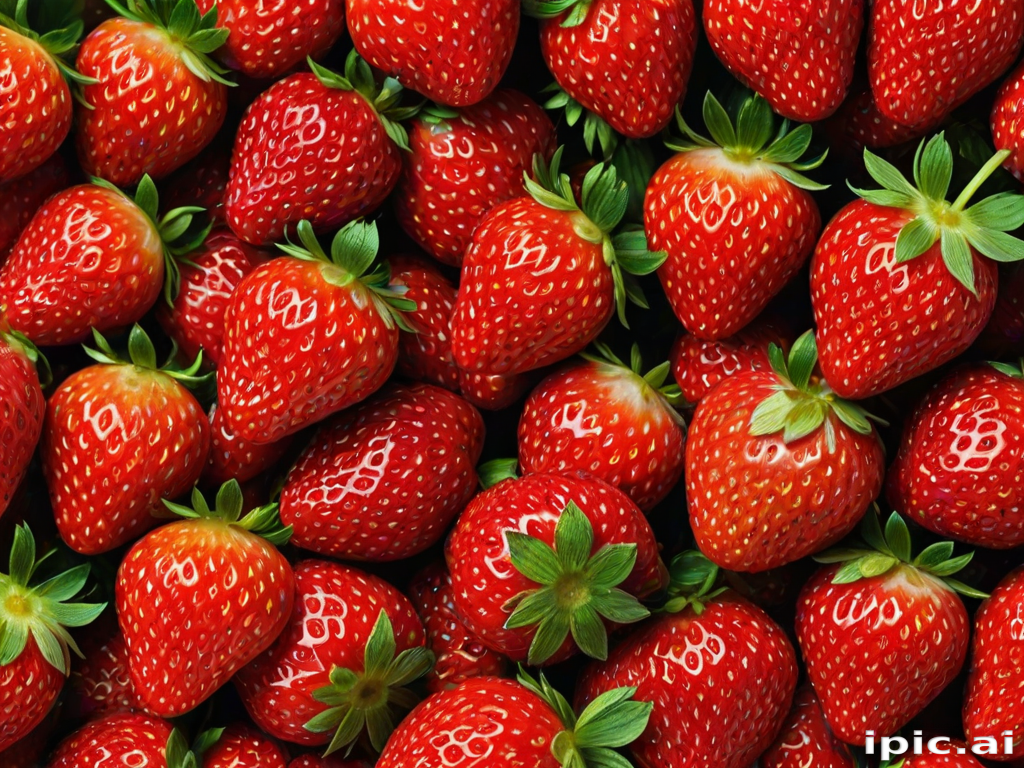 strawberry background