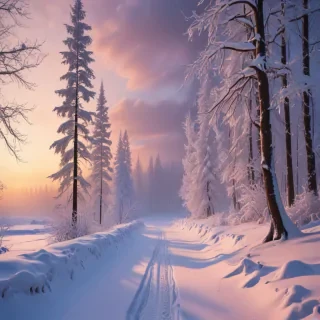 aesthetic winter wallpaper iphone