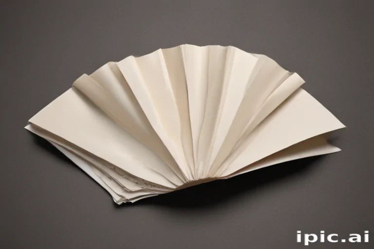 folded paper png