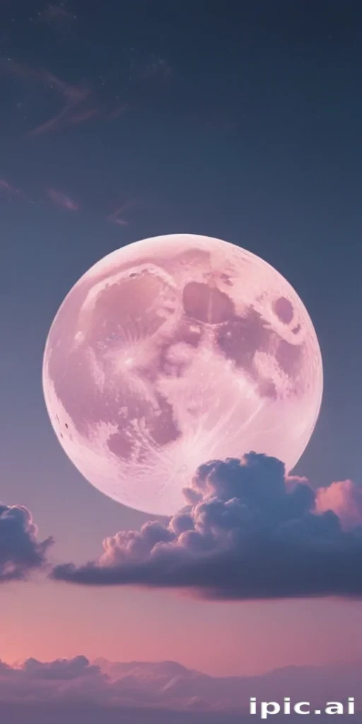 pastel aesthetic moon wallpaper