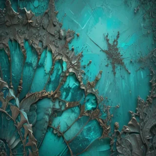 turquoise background