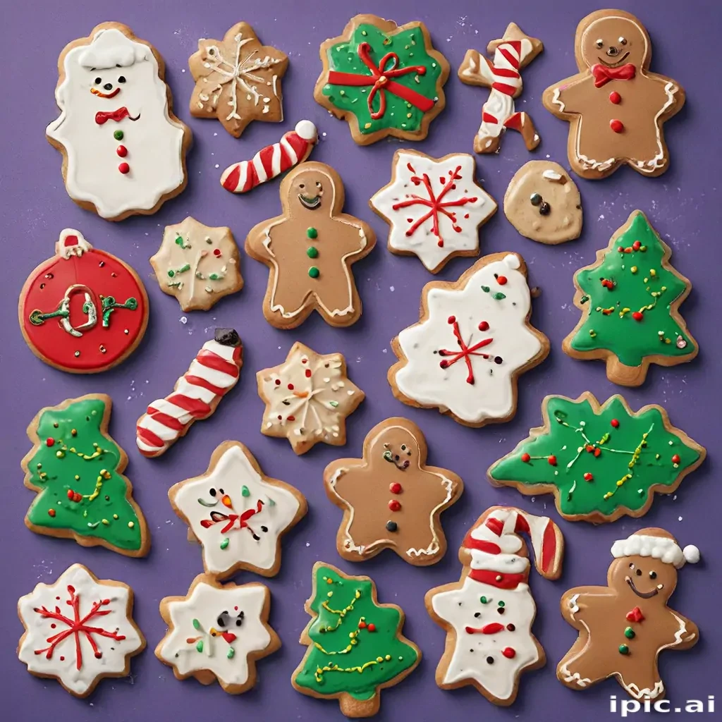 clipart christmas cookies