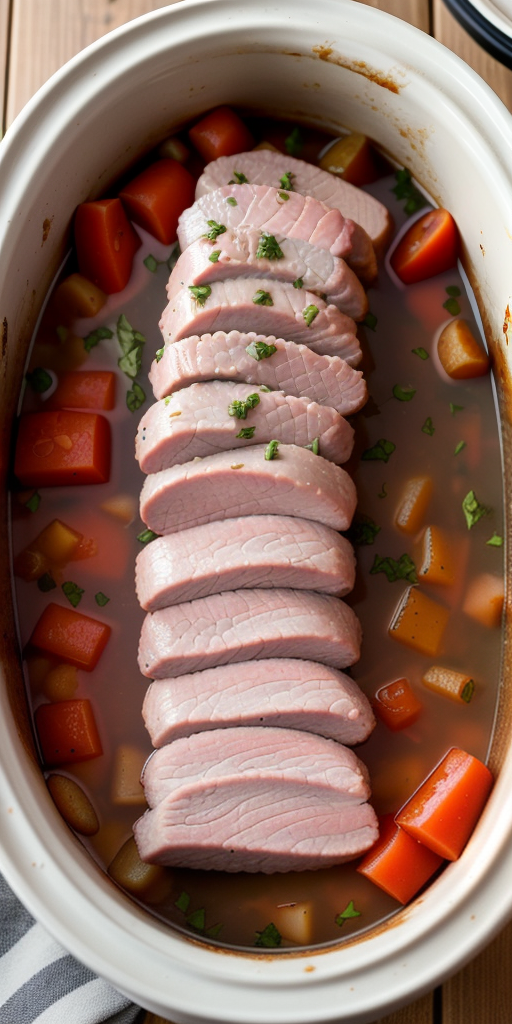 frozen pork tenderloin in crock pot