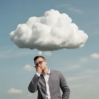 thinking cloud