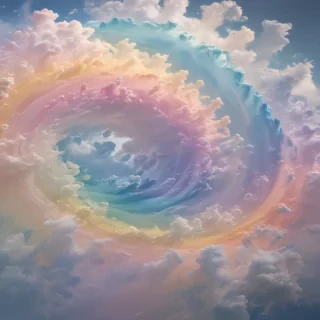 rainbow pastel