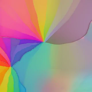 aesthetic pastel rainbow