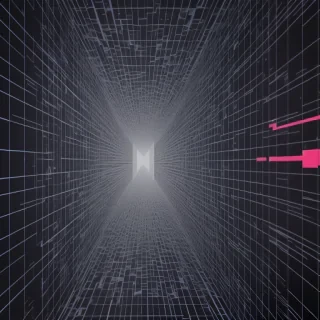 glitched background