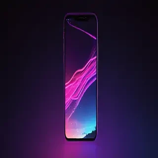 4k neon phone wallpaper