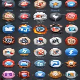 social media icons