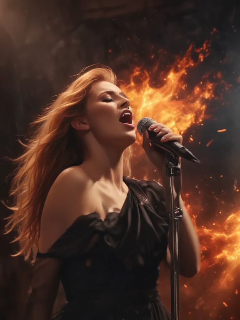 singing background