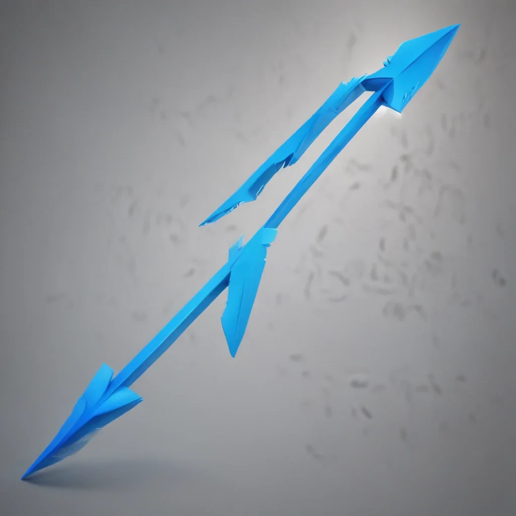 blue arrow png