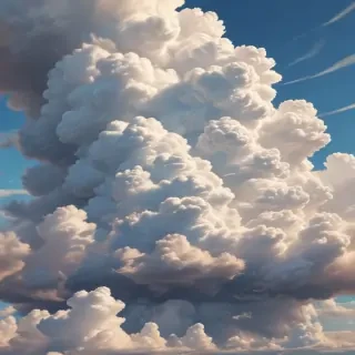 cartoon cloud drawing