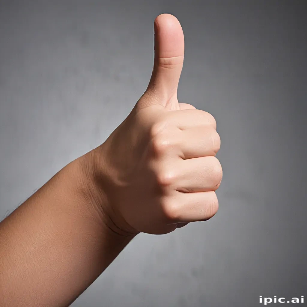 thumbs down