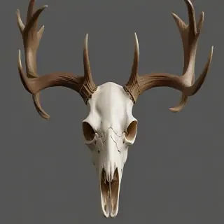 deer skull png
