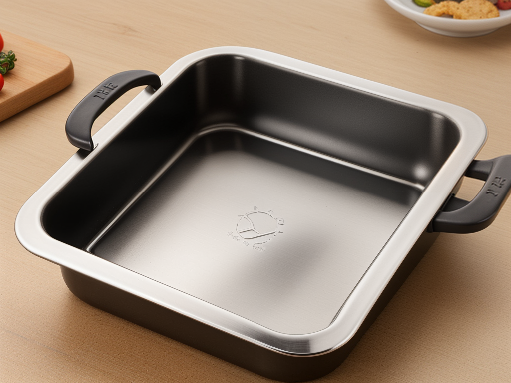 small roasting pan with rack
