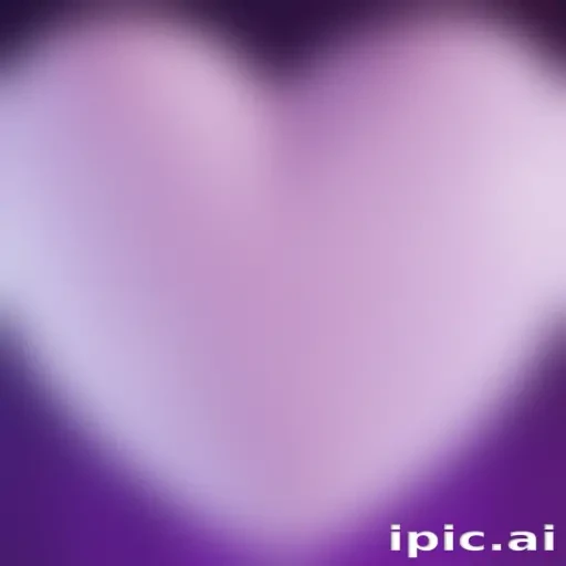 purple aesthetic heart