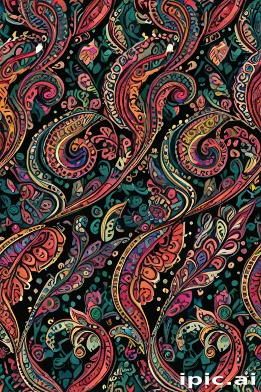 paisley pattern png