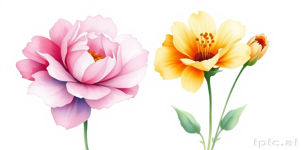 watercolor flower images