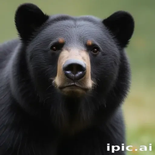 black bear png