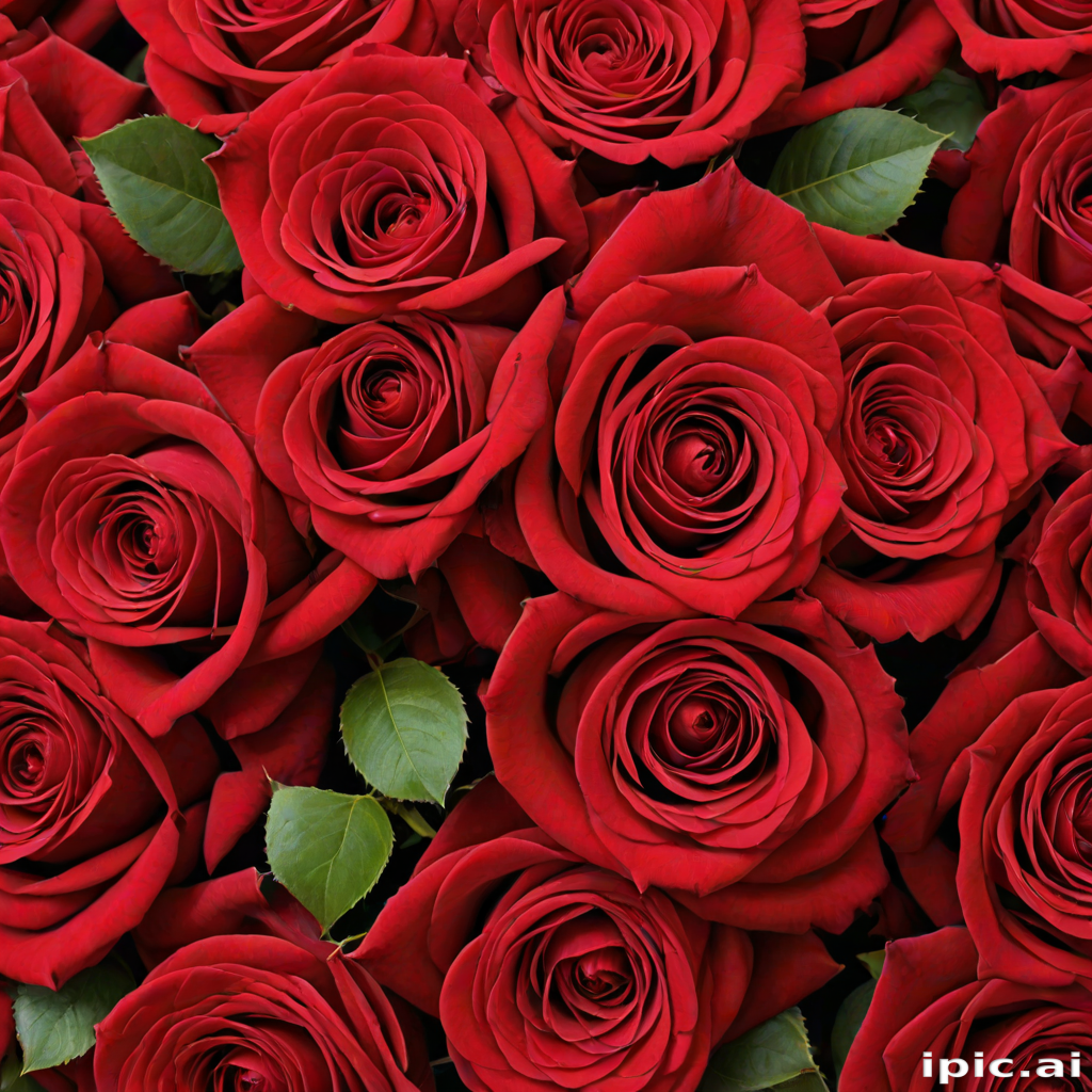 red rose background