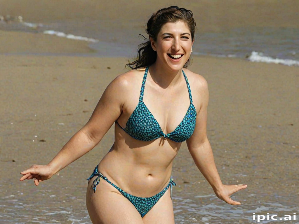 Mayim Bialik in bikini