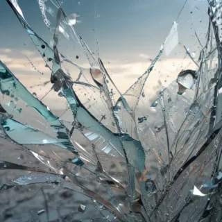 wallpaper broken glass