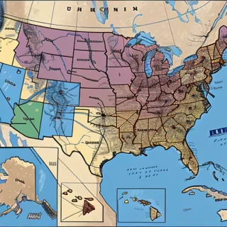 u.s map