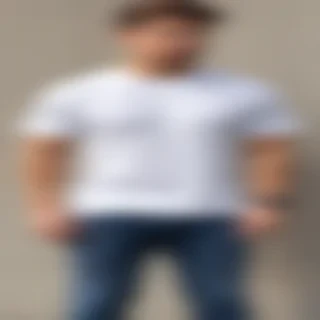white t shirt transparent