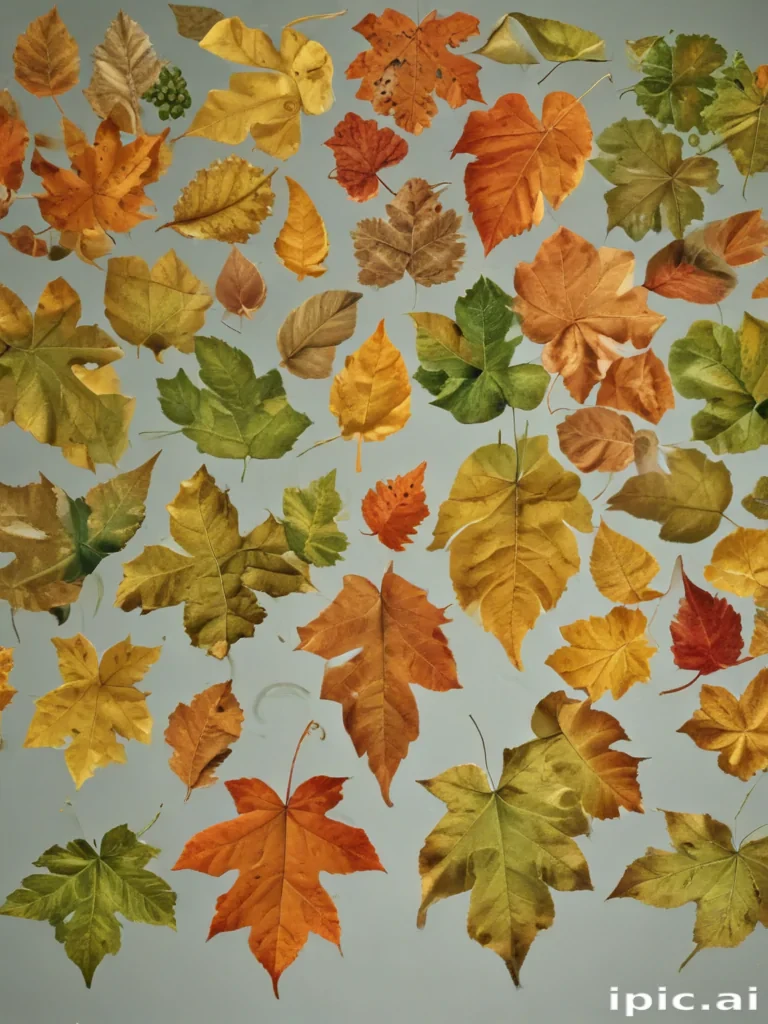 leaves no background