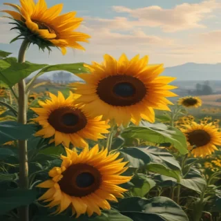 sunflowers aesthetic