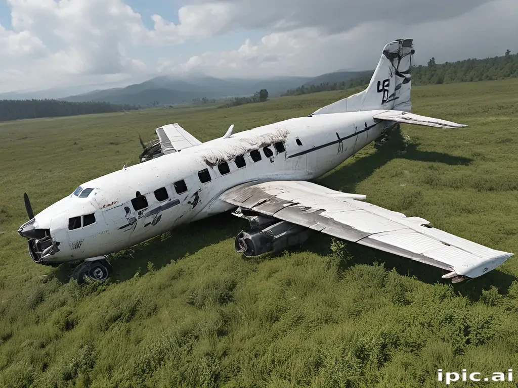 crashed plane png