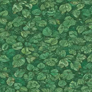 green leaf design