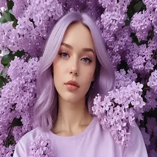 lilac aesthetic