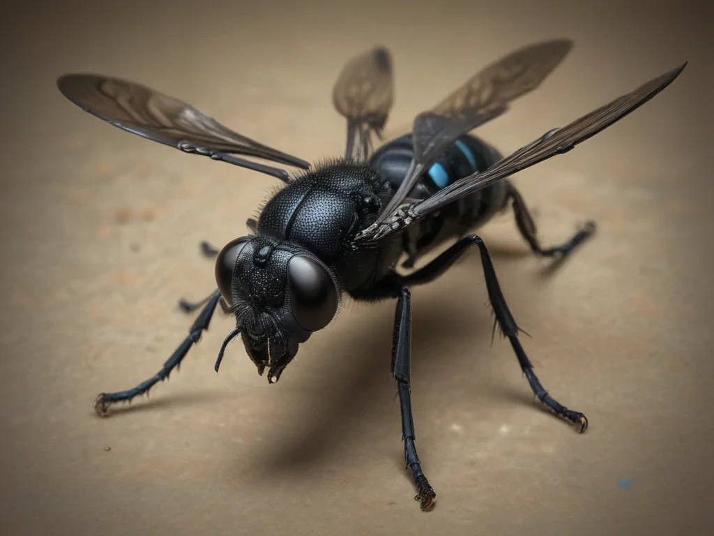 black wasp