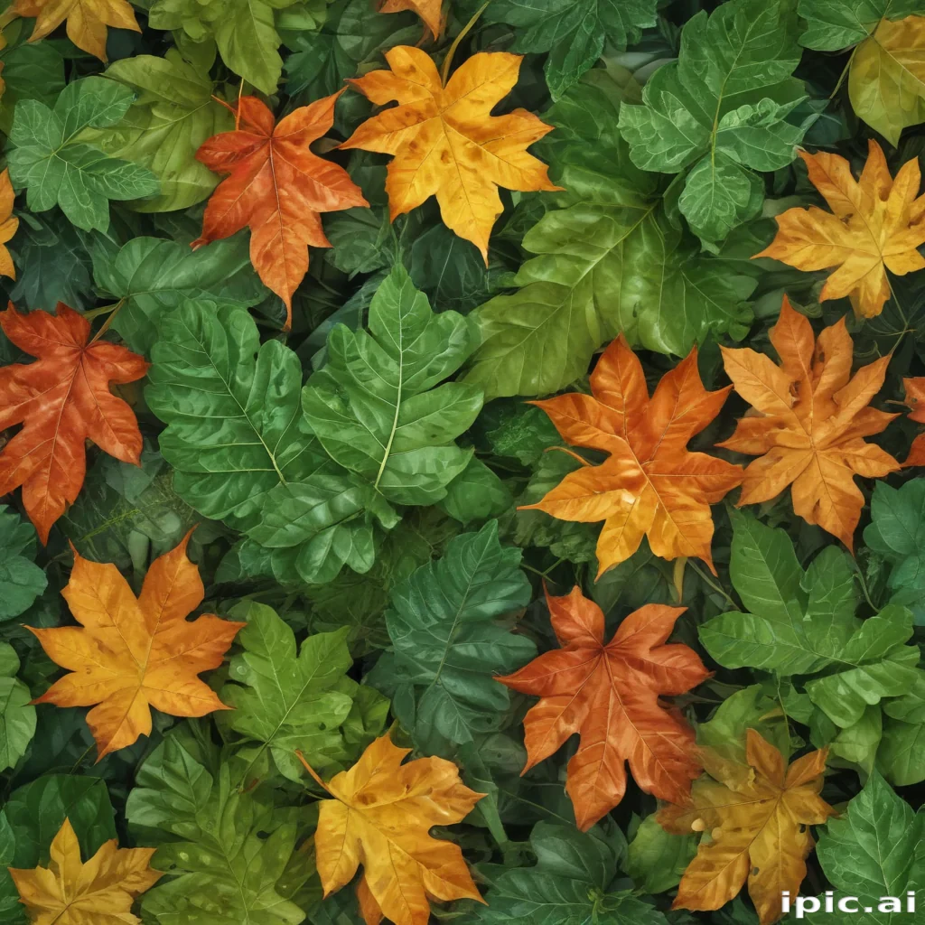 background leaves