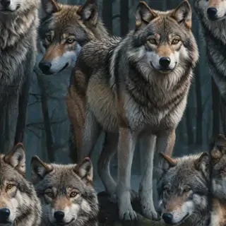 wolf background