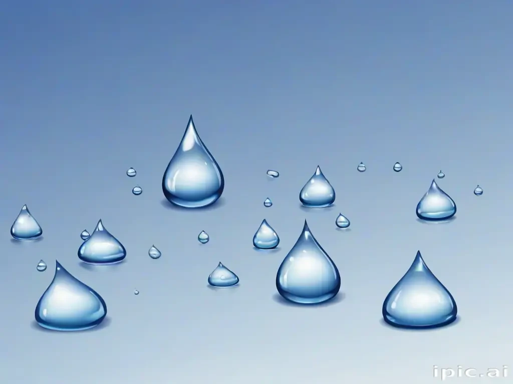 water drops clip art