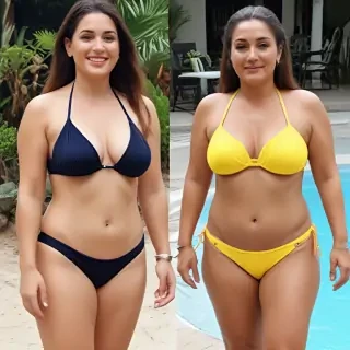 bikini aunties