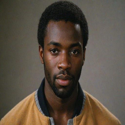 black man