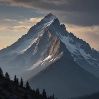 mountain silhouette