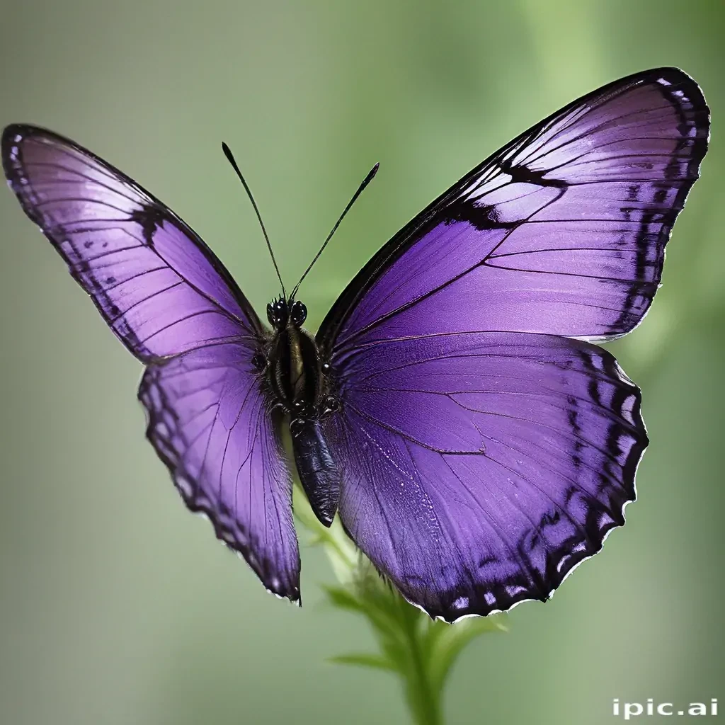 purple butterfly