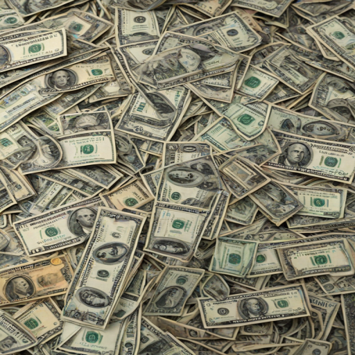 money with transparent background
