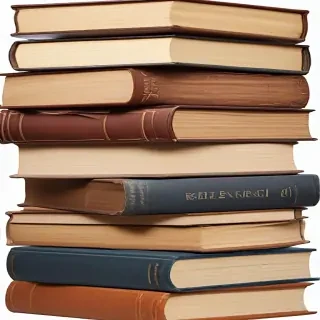 books stacked png