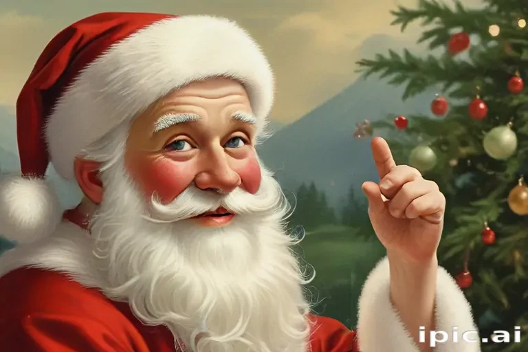 vintage santa images free