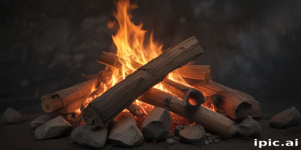 camp fire png