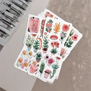 printable sticker aesthetic