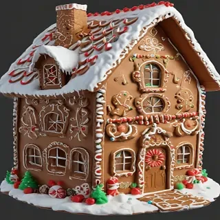 gingerbread house png